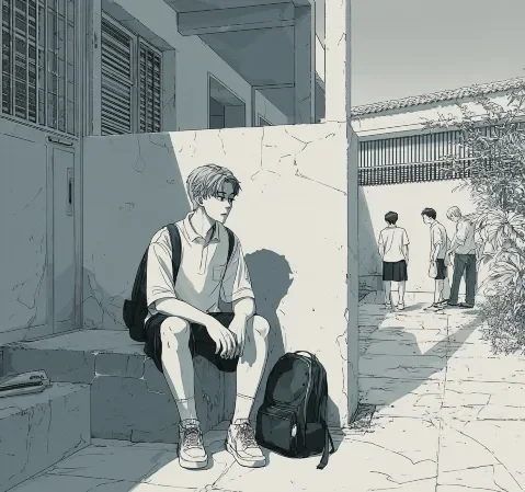 悬疑题材漫画作品封面